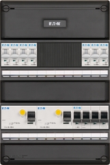 Eaton 1978212 - I-72G3400-HS-64 groepenkast 3-fase, 7 groepen, 2 aardlekschakelaars, 1 hoofdschakelaar