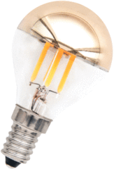 Bailey 80100037279 - filament kogel e14 230v 3w kopspiegel goud