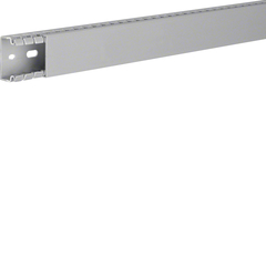 Hager BA725040 - BA7 bedradingskanaal + deksel 25x40 mm grijs lengte 2 meter
