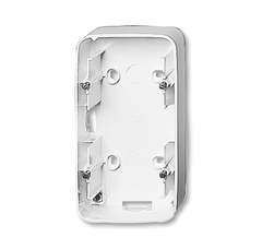 Busch Jaeger 2CKA001799A0345 - opbouwkap 2-voudig 1702-214 reflex alpin wit
