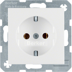 Berker 47431909 - wcd randaarde polarwit mat
