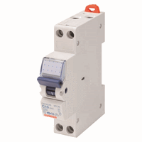 Gewiss GW90227 - mcb automaat 1p+n c16 6ka