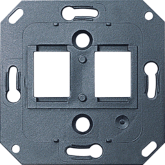 Gira 019700 - Draagring modulair jack 2-v modulair jack ITT Canon+Panduit Draagring