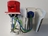 Foto 1 van Pc electric e073350 - cee wcd-doorvoer 5p 16a 400v rood ip44 pce + wcd 230v