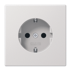 Jung LS1520NKILG - wcd ls990 randaarde kinderveilig licht grijs