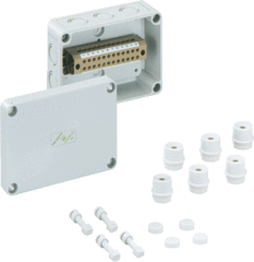 Spelsberg 61240401 - klemmenkast rkk 4/15 (15 klemmen 4mm2)