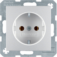 Hager 47431404 - wcd randaarde, steek, berker s.1/b.3/b.7, alulook