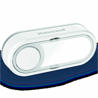 Honeywell Home DCP511 - Draadloze drukknop met naamplaat en LED-veiligheidsverlichting - Liggend