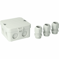 Attema AT2500 - ak1-m25 ip65 met nylon + 3 wartels m25