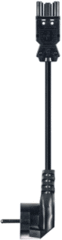 Wieland 92.232.4007.1 - gst18i3 netsnoer 1,5mm² 4 meter pvc eca zwart