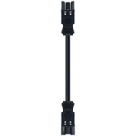 Wieland 92.232.2000.1 - gst18i3 koppelsnoer 1,5mm² 2 meter pvc eca zwart