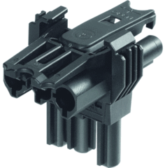Wieland 92.030.3153.1 - gst18i3 verdeler 1/2 zwart