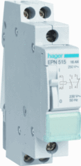 Hager EPN524 - impulsrelais 2maak 24v AC epn524