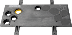 Pipelife 1195000103 - meterkast vloerplaat 750x310mm standaard