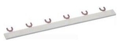 Aansluitkam vork, steek 35,6mm 6-voudig AV6-36 1-fase