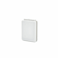 Power 2080 004 - Inzetstuk kabeldoos blind grijs