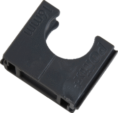 Pipelife 1196900855 - polfix klemblok 38mm grijs ral7037 doos 25 stuks