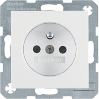 Hager 6765761909 - wcd penaarde, verh. aanraakv., schroef, berker s.1/b.3/b.7, pwit mat