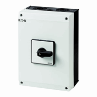 Eaton 207385 - aan-uit-schakelaar 3-polig + nul 100a opbouw