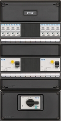 Eaton I-82G3400-HS-84 - groepenkast 3-fase 8 groepen + aanbouwkast met hoofdschakelaar