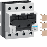 Hager L76O - D02-Patroonlastscheider 3P+N 63A met Bi-Connect aansluiting