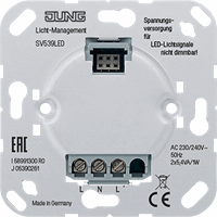 Jung SV539LED - Voedingseenheid v.LED-lichtsignaal L.V