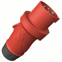 Mennekes 13506 - contactstop 16a 4-polig (3-polig + aarde) 6h400v ergo ip54 ptx