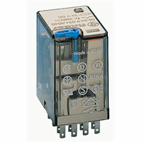 Finder 55.34.9.024.004 - relais 4x wissel 7a 24vdc spoelspanning