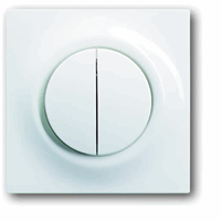 Busch Jaeger 2CKA001753A4856 - knop voor serie wissel/wissel impuls alpin wit