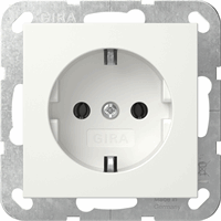 Gira 446603 - wcd randaarde randaarde system 55 zuiver wit glanzend