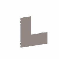 Legrand 351160 - deksel stijg-/zakstuk b79mm ral1013