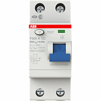ABB Componenten 2CSF202101R1630 - aardlekschakelaar 2-polig 63 a, 30ma