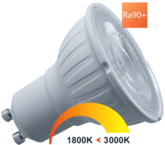 Megaman MM11177 - ledlamp gu10 dimmer to warm 230v