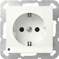 Gira 417003 - wcd led-verlichting zuiver wit glanzend 55