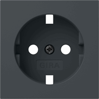 Gira 492028 - afd. wcd/ra system 55 antraciet