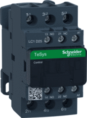 Schneider Electric LC1D25P7 - magneetschakelaar spoelspanning 230v ac