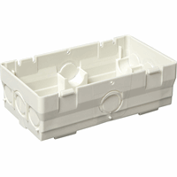 ABB 1SPA007102F9220 - lasdoos 3611s zonder deksel buisinvoer4x16mm + 4x16/19/20mm. gerecyceld kunststof
