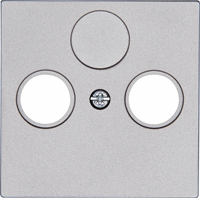 Kopp 490947007 - hk07 - afdekplaat tv/fm mat grijs
