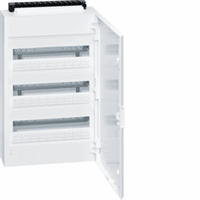 Hager VB318C - opbouwverdeler vega ip40, 400x625x145mm, 3x18 modulen, deur wit