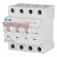 Eaton 167510 - aardlekautomaat 32a 300ma c-kar. 4-polig 4.5 ka