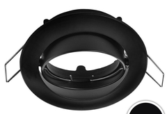 Arkoslight 0038-01-01-N - inbouwspot kantelbaar 83mm 12/230 Volt kleur zwart gatmaat 76mm