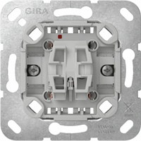Gira 312600 - drukvlak schakelaar wissel / enkelpolig Basis (nieuw model)
