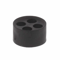 Wiska 10064343 - Meervoudig inzetstuk kunststof t.b.v. wartel M25, 04x060