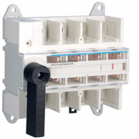 Hager HA407 - Lastscheider 4-polig 160 A modulair compact, vlag M8
