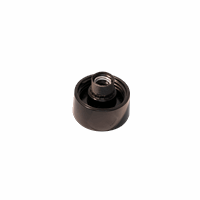 Hateha 2230645ZW - schroefrand 60w e27 Ø 109mm zwart