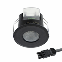 Lumiko 870933 - aanwezigheidssensor plafond pir, 2000w, 7m, 40m2, zwart, wieland