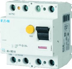 Eaton 274050 - aardlekschakelaar (rccb) pfim 40a, 4p, 100ma, type a