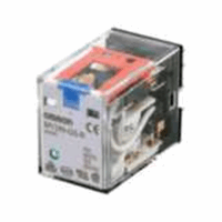 Omron MY2INGSRAC220-7 - My2 5746b - relais, plug-in, 8-polig, dpdt, 10 a, mechanische & led-indicatoren, v