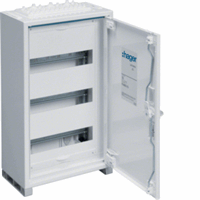 Hager FWQ31P - Opbouwveldverdeler IP44, 500x300x161 mm, 36 modulen, geïsoleerd