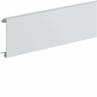 Hager BR08029016 - br65/brn65 deksel 80mm pvc, verkeerswit lengte 2 meter
